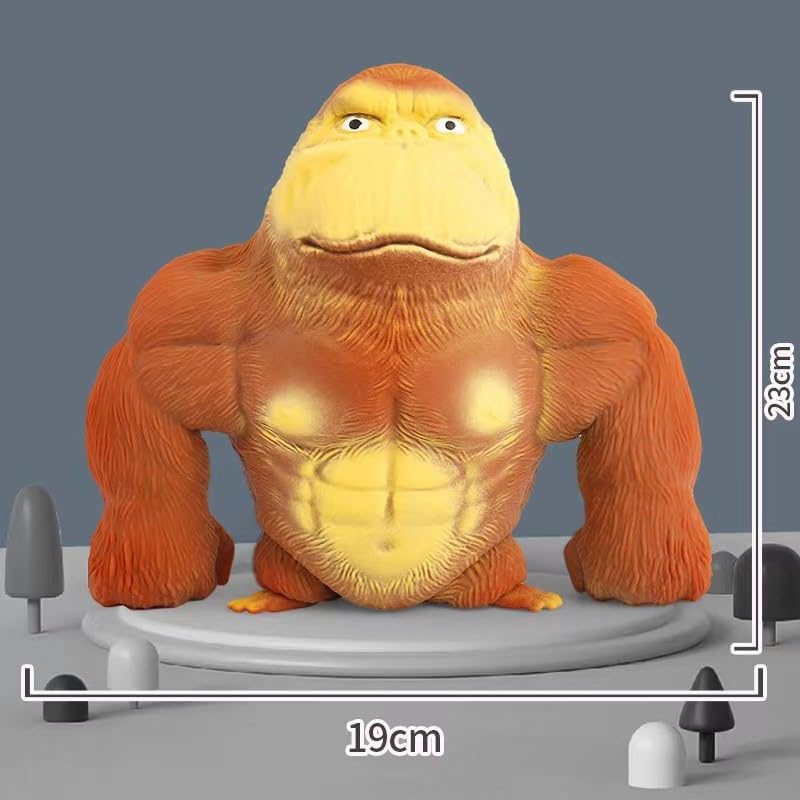 Amazon | 解圧神種ゴリラの変働緑頭魚趣味つまむ楽押圧発散減解圧玩具